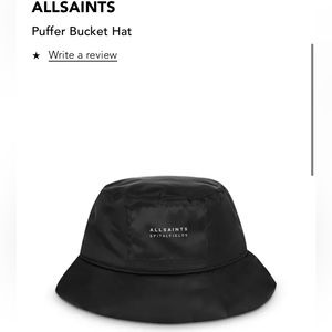 Puffer Bucket Hat (SOLD OUT ONLINE